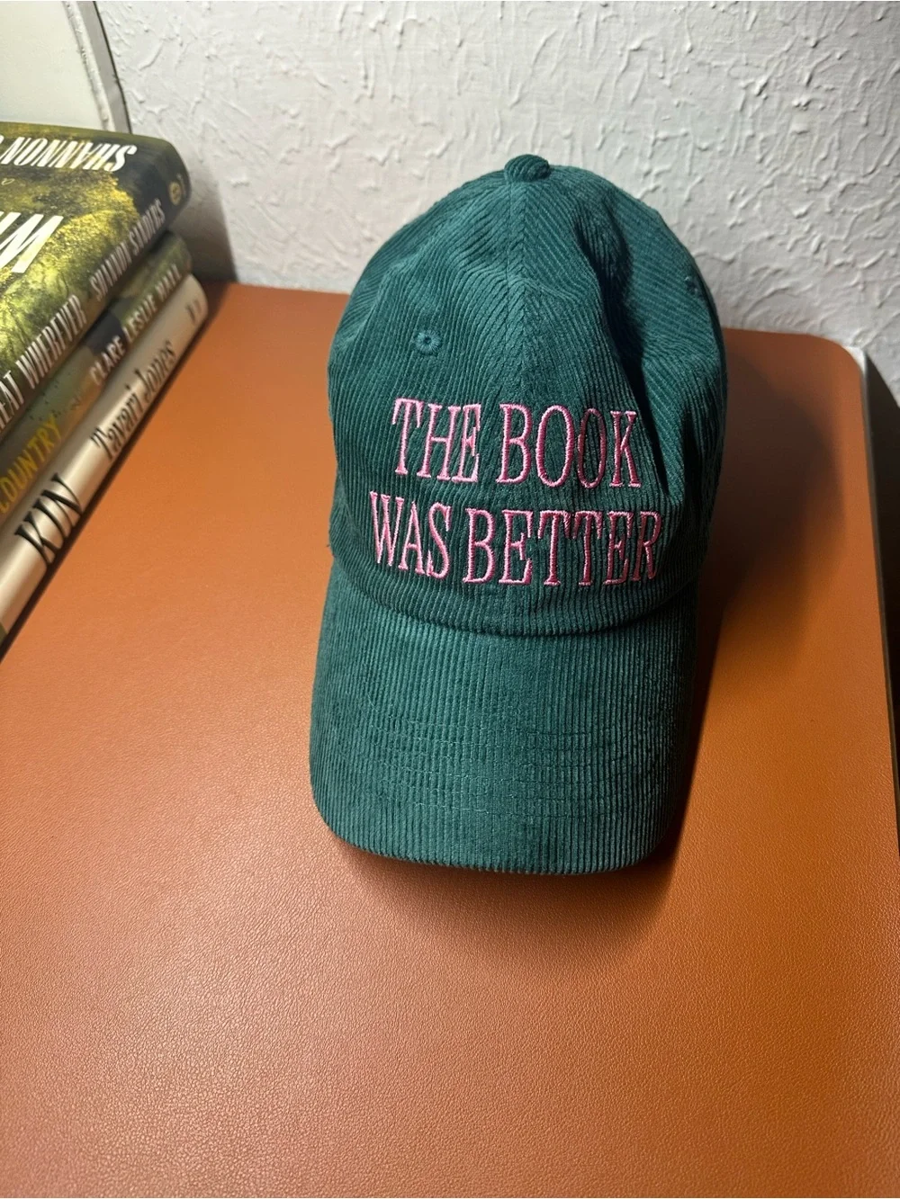 The Book was Better 100% cotton hat
